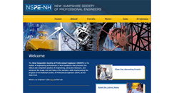 Desktop Screenshot of nhspe.org
